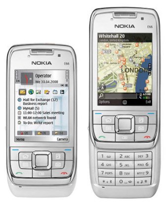 Nokia E66 White (Nokia Dora)