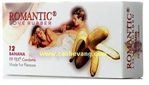 Condoms Romantic Banana x12