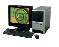 Máy tính Desktop Elead M505 (i42343-E2160), Intel Pentium  DualCore E2160 ( 1.8GHz 1MB Cache ) Chipset Intel 945, 1GB DDRam2, 160GB SATA HDD, FreeDos, 17inch Flat
