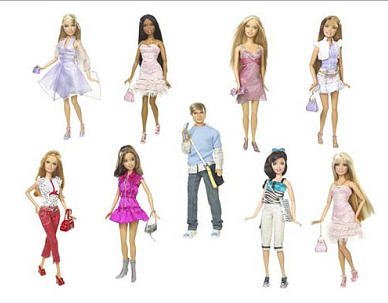 Barbie Fashion Fever  Doll Assortment M4227