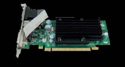Manli GeForce 7200GS (128Mb, 64-bit, GDDR2, PCI Express x16 ) 