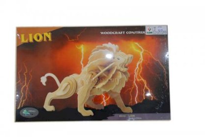 Ráp mô hình 3D con sư tử E013