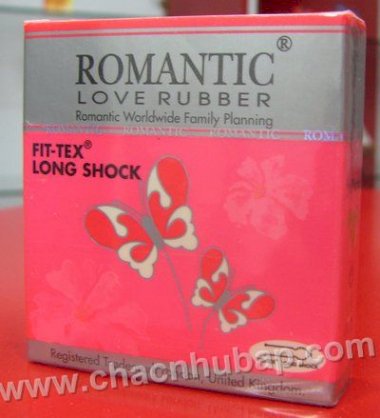 Romantic Fit-Tex Long Shock hoa (hộp 3 cái) 