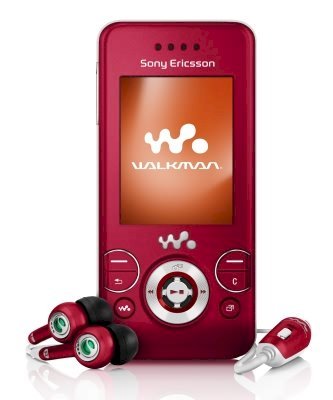 Sony Ericsson W580i Red