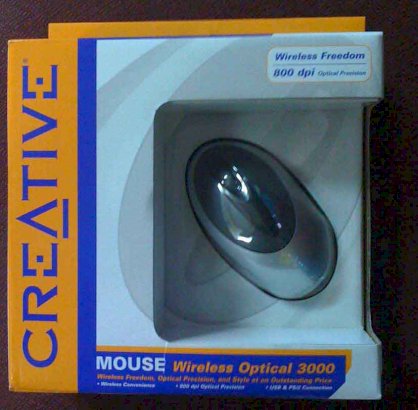 Creative wireless Optical 3000 (WMU91S)