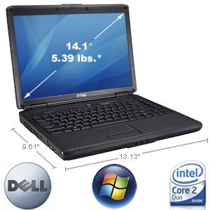 Dell Vostro 1400 (Intel Core 2 Duo T7250 2.0GHz, 1GB RAM, 120GB HDD, VGA Intel GMA X3100, 14.1 inch, PC DOS)