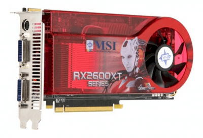 MSI RX2600XT Diamond 512 (ATI Radeon HD 2600XT, 512MB, 128-bit, GDDR4, PCI Express x16)