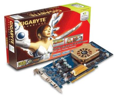 GIGABYTE GV-NX59128DP (NVIDIA GeForce PCX 5900, 128MB DDR, 256 bit, PCI Express x16)