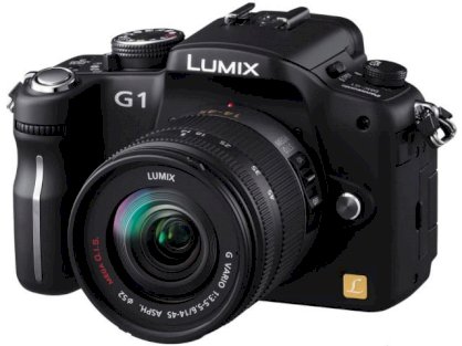 Panasonic Lumix DMC-G1K (G VARIO 14-45mm F3.5-5.6 ASPH./MEGA OIS) Lens Kit 