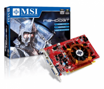 MSI N9400GT-MD512 (NVIDIA Geforce 9400GT, 512MB, 128-bit, GDDR2, PCI Express x16 2.0)