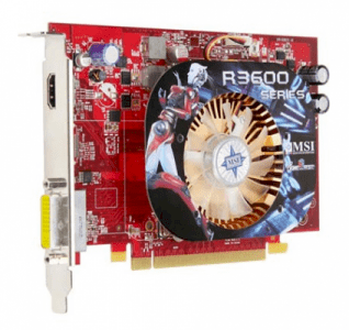 MSI R3650-MD512 (ATI Radeon HD 3650, 512MB, 128-bit, GDDR2, PCI Express x16 2.0)