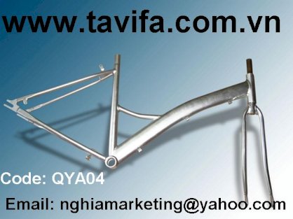 Khung (sườn) xe đạp nhôm cao cấp Tavifa