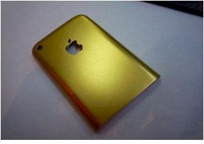 Mặt sau mạ vàng của Iphone 2G - Back gold panel for iphone 2G