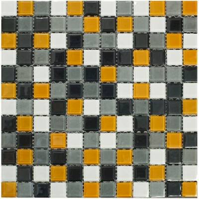 Mosaic Thủy tinh Hàng trộn màu HT123