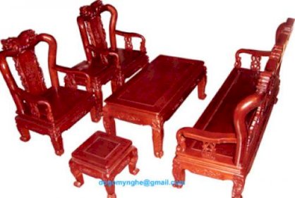 Bộ bàn ghế Minh Quốc Đào B24