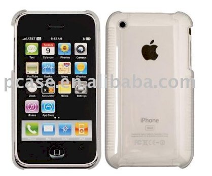 Half crystal case for iphone 3G