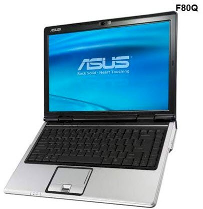 Asus F80Q (Intel Core 2 Duo T5800 2.0Ghz, 2GB RAM, 250GB HDD, VGA Intel GMA 4500MHD, 14.1 inch, PC DOS)