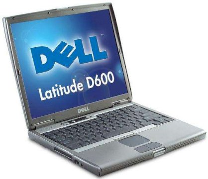 Dell Latitude D600 (Intel Pentium M 1.6Ghz, 512MB RAM, 40GB HDD, VGA ATI Radeon 9000, 14.1 inch, Windows XP Home) 