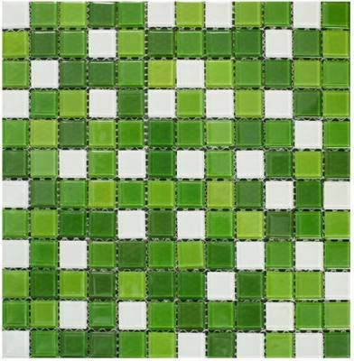 Mosaic Thủy tinh Hàng trộn màu HT122
