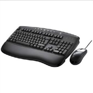 Internet Pro Desktop Black Keyboard Set