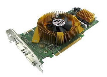 PALIT GeForce 9600GSO Sonic (NDIVIA GeForce 9600GSO, 768MB, 192-bit, GDDR3, PCI Express x16 2.0) 