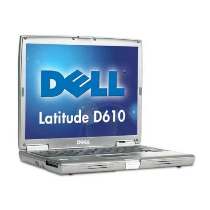 Dell Latitude D610 (Intel Pentium M 730 1.6GHz, 512MB RAM, 40GB HDD, VGA Intel GMA 900, 14.1 inch, Windows XP Professional)