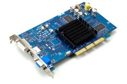 Asus V9400GE/TD/64M (NVIDIA GeForce MX 4000, 64MB, 128-bit, GDDR, AGP 8x/4X/2X)