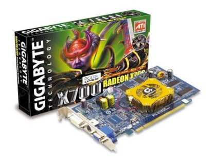 128MB Gigabyte GV-RX70128DE (Radeon X700TD, 128MB, GDDR, 128bit, PCI Express x16)