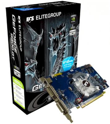 ECS N9400GT-512MX-F (GeForce 9400GT, 512MB, 128-bit, GDDR3, PCI Express 2.0 )