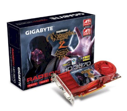Gigabyte GV-RX387512H-B (ATI Radeon HD 3870, 512MB, 256-bit, GDDR4, PCI Express 2.0 x16)