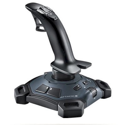 Phụ kiện máy chơi game Logitech Attack 3 Joystick cao cấp