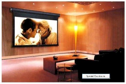 Màn chiếu điện Electric Screen 96 x 96 inch