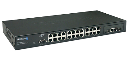 TRENDnet TEG-S2600i 26-Port 10/100Mbps Layer 2 Switch 
