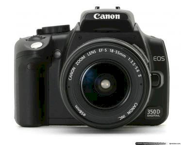 Canon EOS 350D (Digital Rebel XT/ Kiss n Digital) (EF-S 18-55mm F3.5-5.6) Lens Kit 