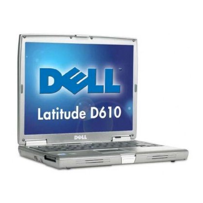 Dell Latitude D610 (Intel Pentium M 760 1.8Ghz, 1GB RAM, 40GB HDD, VGA ATI Radeon X300, 14.1 inch, Windows XP Professional)