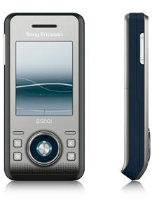 Sony Ericsson S500i Silver Steel