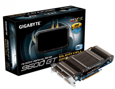 GIGABYTE GV-N96TSL-512I (NVIDIA GeForce 9600GT, 512MB, GDDR3, 256-bit, PCI Express x16 2.0) 