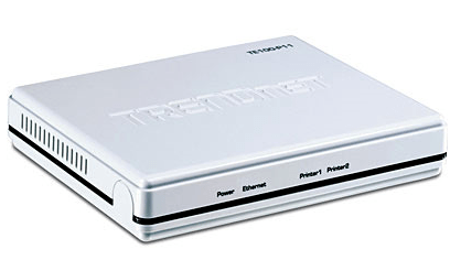 TRENDnet TE100-P11 2-Port USB/Parallel Print Server 