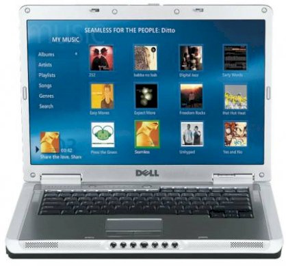 Dell Inspiron 6400 E1505 (Intel Core 2 Duo T2050 1.6Ghz, 1GB RAM, 80GB HDD, VGA Intel GMA 950, 15.4 inch, Windows XP Media Center)