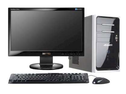 Máy tính Desktop FPT Elead G975 (e52573-Q8200) (Intel Core 2 Quad Q8200 2.33Ghz, 2GB RAM, 320GB HDD, VGA Nvidia GeForce 9600GT, PC DOS, LCD Samsung 943SNX)