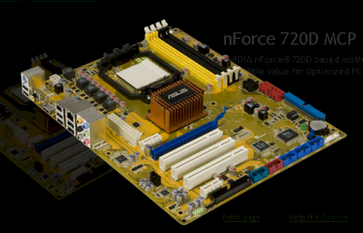 Bo mạch chủ NVIDIA nForce 720D MCP