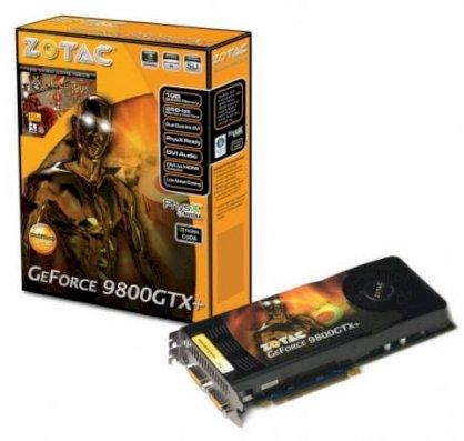 ZOTAC ZT-98PEY3P-FSP (NVIDIA GeForce 9800 GTX Plus, 1GB, GDDR3, 256-bit, PCI Express x16)