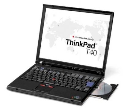 IBM ThinkPad T40 (Intel Pentium M 1.5GHz, 512Mb RAM, 30GB HDD, ATI Radeon 7500, 14.1 inch, Windows XP Professional)