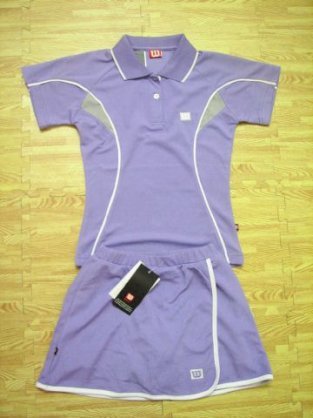 Bộ váy áo tennis Wilson 612 tím