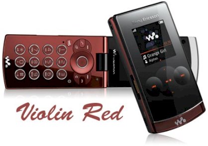 Sony Ericsson W980i Violin Red