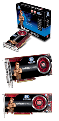 SAPPHIRE HD 4890 (ATI Radeon HD 4890, 1GB, 256-bit,GDDR5, PCI Express 2.0 x16 )