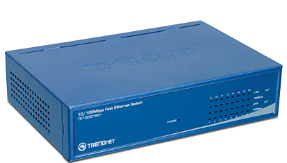 TRENDnet TE100-S16Eplus 16-Port 10/100Mbps Compact Switch 