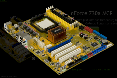 Bo mạch chủ NVIDIA nForce 730a MCP