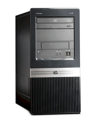 Máy tính Desktop HP Compaq dx2810 mt (Intel Dual Core E5200 2.5GHz, 1GB RAM, 250GB HDD, VGA ATI Radeon HD 3650, Windows Vista Business downgrade, không kèm theo màn hình)