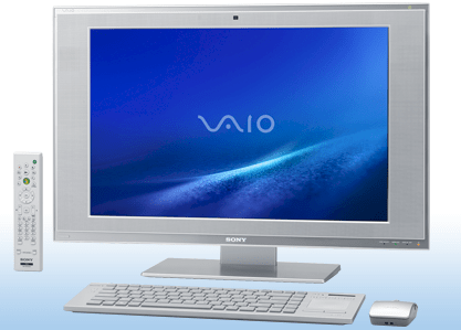 Máy tính Desktop Sony Vaio VGC-LV250J/S (Intel Core 2 Duo E7400 2.8GHz, 4GB RAM, 500GB HDD, VGA NVIDIA GeForce 9600M GT, 24inch, Windows Vista Home Premium)